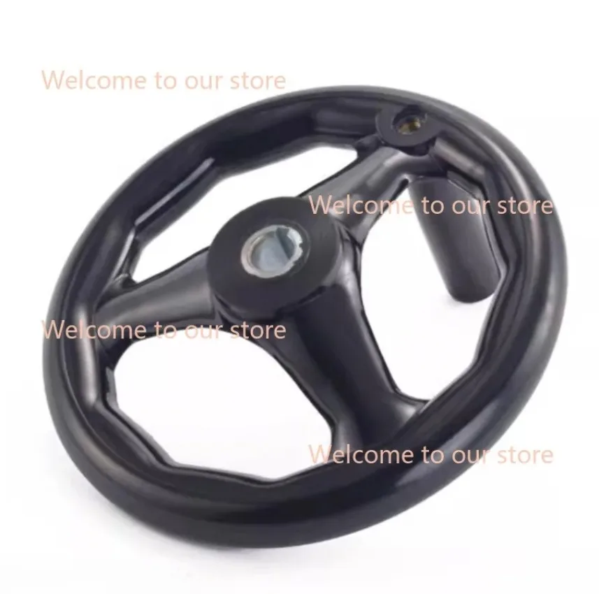 1 шт. черный фрезерный станок токарный ручное колесо с ЧПУ волнистые Круглые