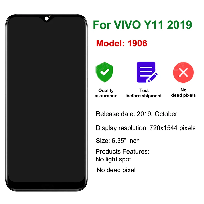 Купить Дисплей Vivo 1906 В Самаре