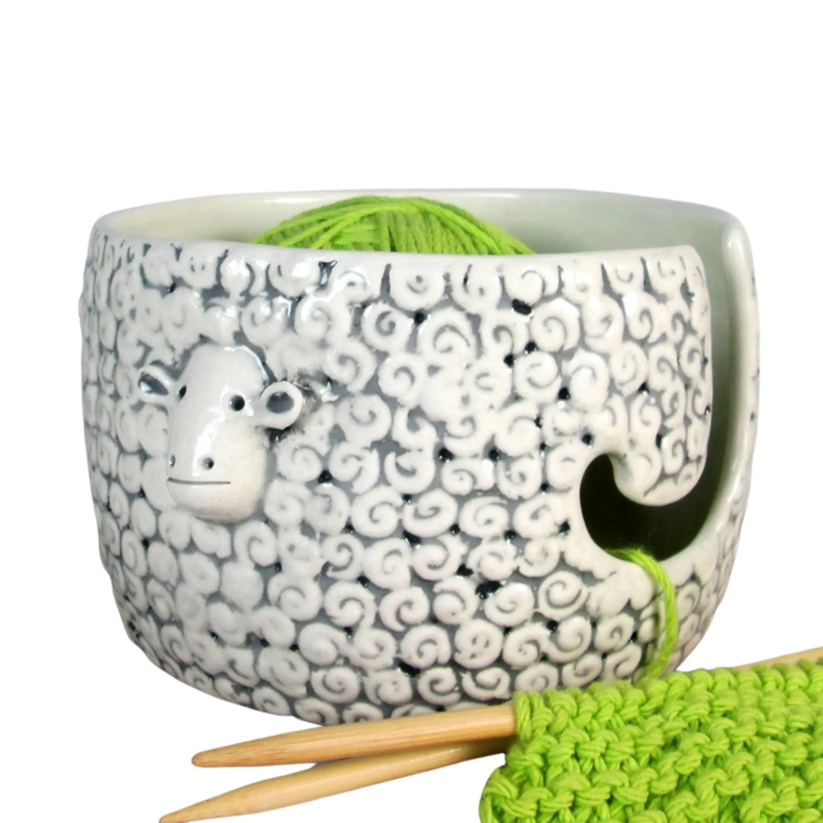 

Knitting Bowl Yarn Holder Knitting Bowl Storge Crocheting Accessories Yarn Holder Knitting Wool Storage Basket Crocheting