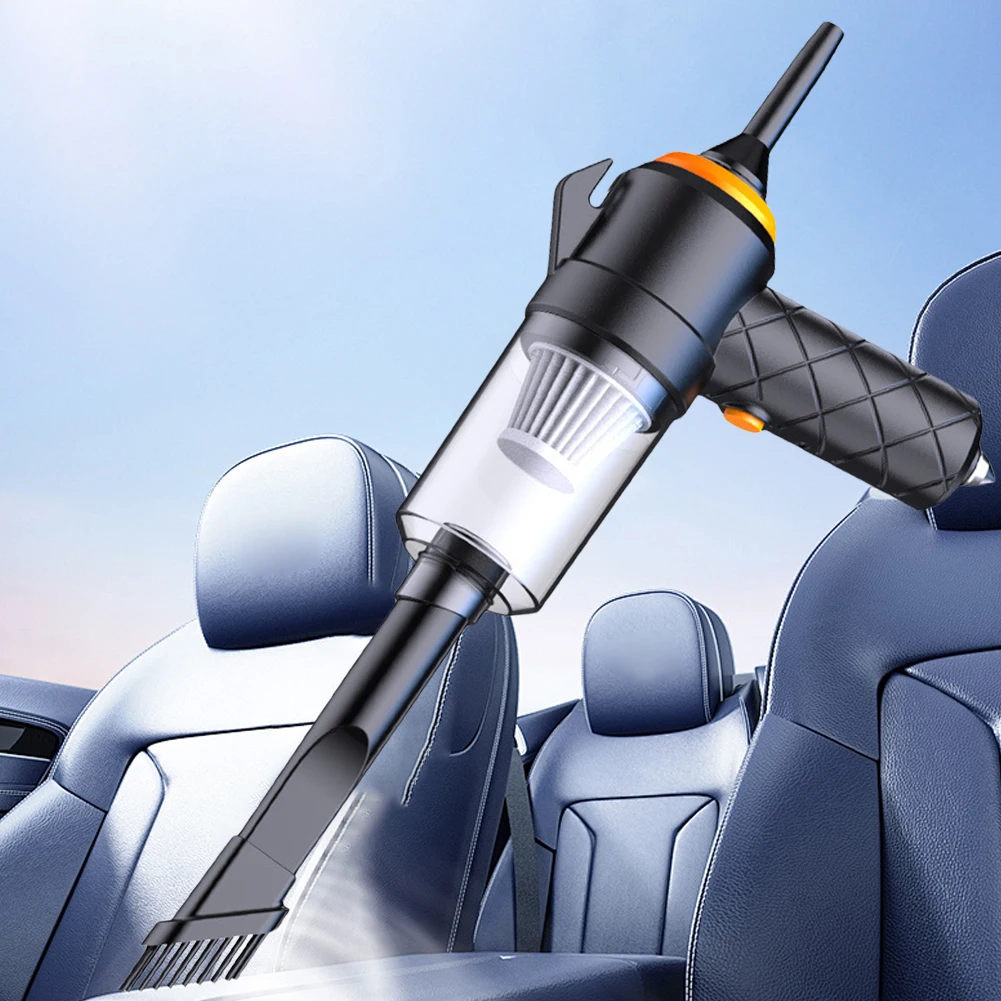 6 в 1 пылесос для автомобиля 3500PA с сильным всасыванием мощный многофункциональный