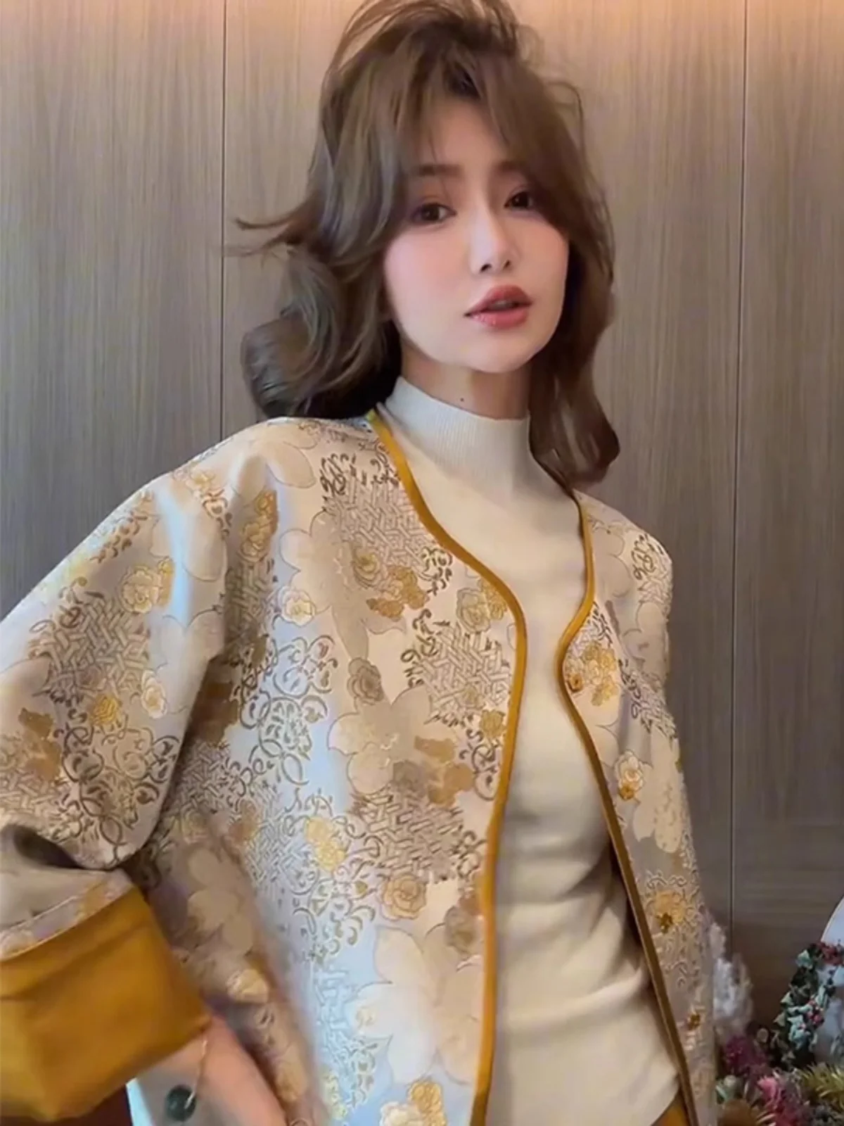 Большие размеры популярная в этом году верхняя одежда для женщин осень и зима