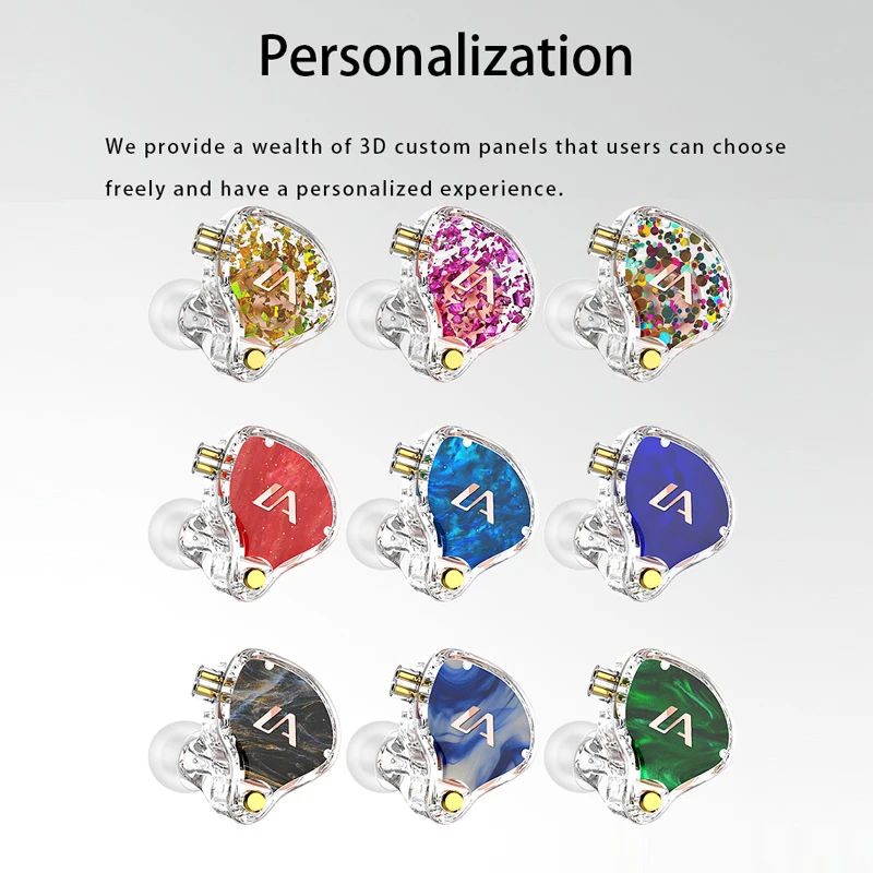 Внешние магнитные динамические наушники Lafitear LM3 1DD наушники-вкладыши 3 5 мм