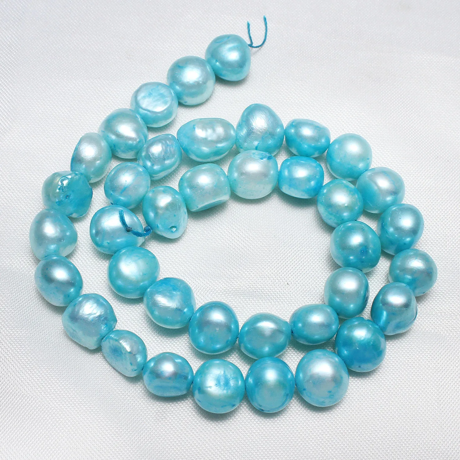 Promote Sales Cultured Potato Freshwater Pearl Beads Green 7-8mm Punch Loose for Make Jewelry DIY Accessories | Украшения и