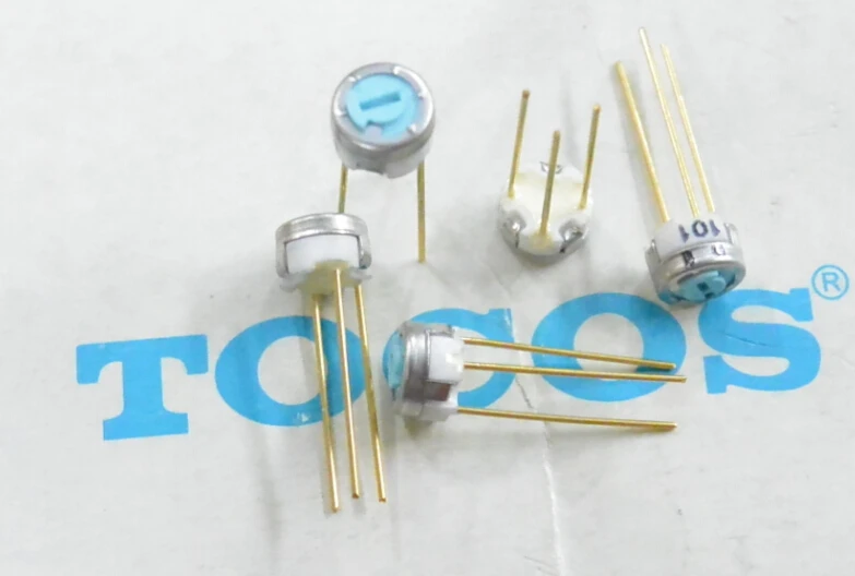 

10PCS 3329 h adjustable resistance glass glaze precision potentiometer RJC06P resistance 100 euro