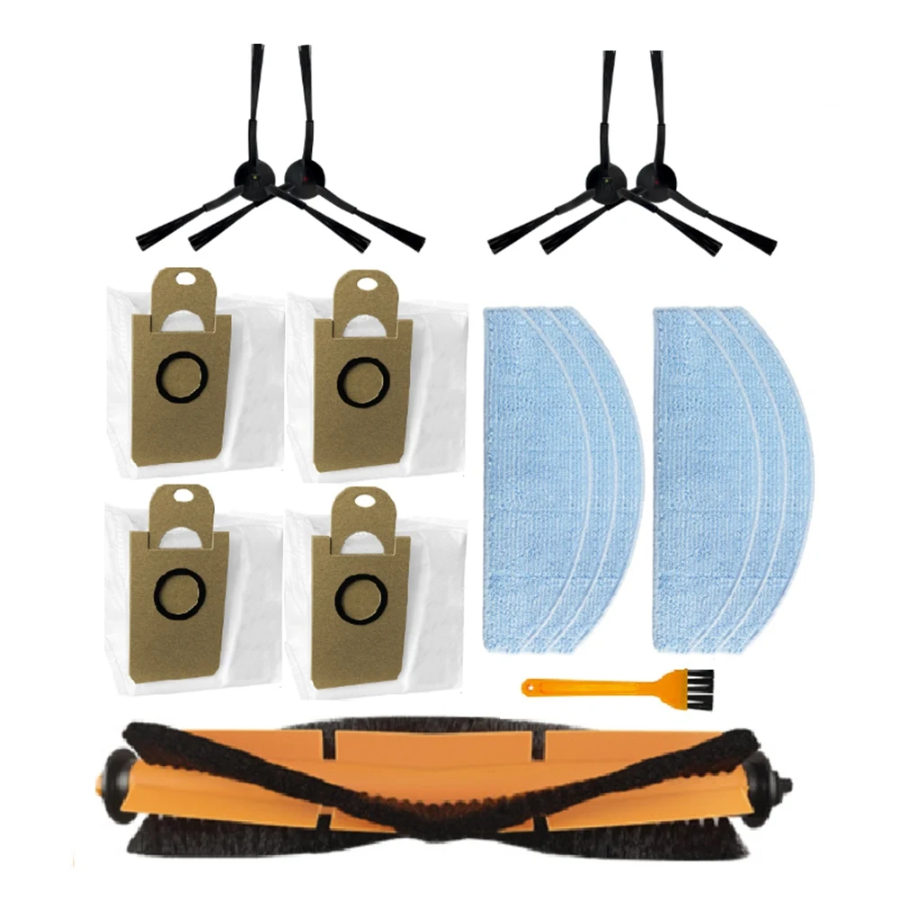 

16Pcs Washable Main Side Brush Mop Cloth Dust Bag for Xiaomi Lydsto G2 Robot Vacuum Cleaner Replacement Spare Part