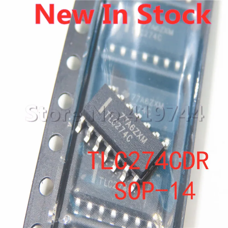 

10PCS/LOT TLC274CDR TLC274C TLC274 SMD SOP-14 operational amplifier In Stock NEW original IC