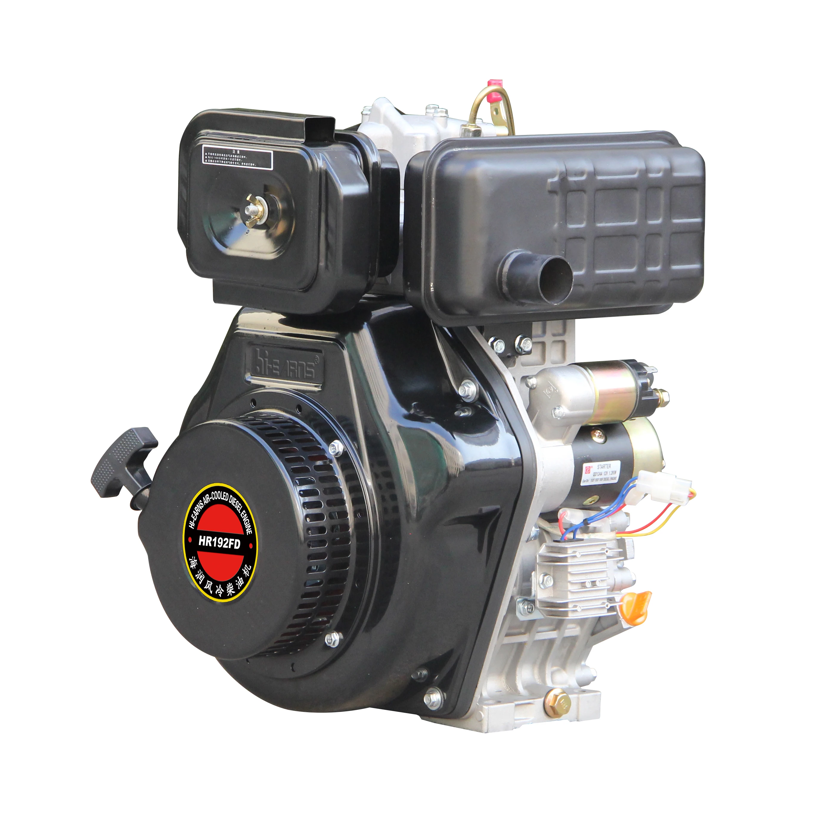 kagarens HR192FB 13h·p 14h·p die-sel двигатель бесшумный генератор с воздушным охлаждением