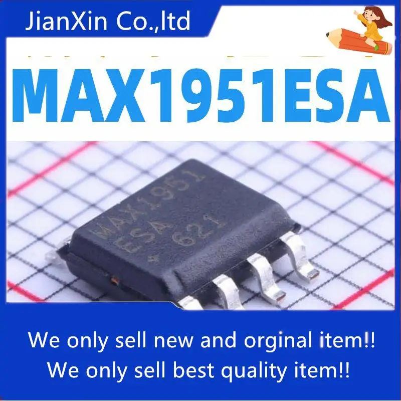 

10pcs 100% orginal new MAX1951ESA MAX1951 SOP8 Regulator 2.6V to 5.5V