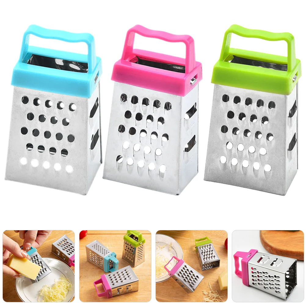 6 шт. мини терка кухонная нарезка для сыра моркови овощей многоцелевого