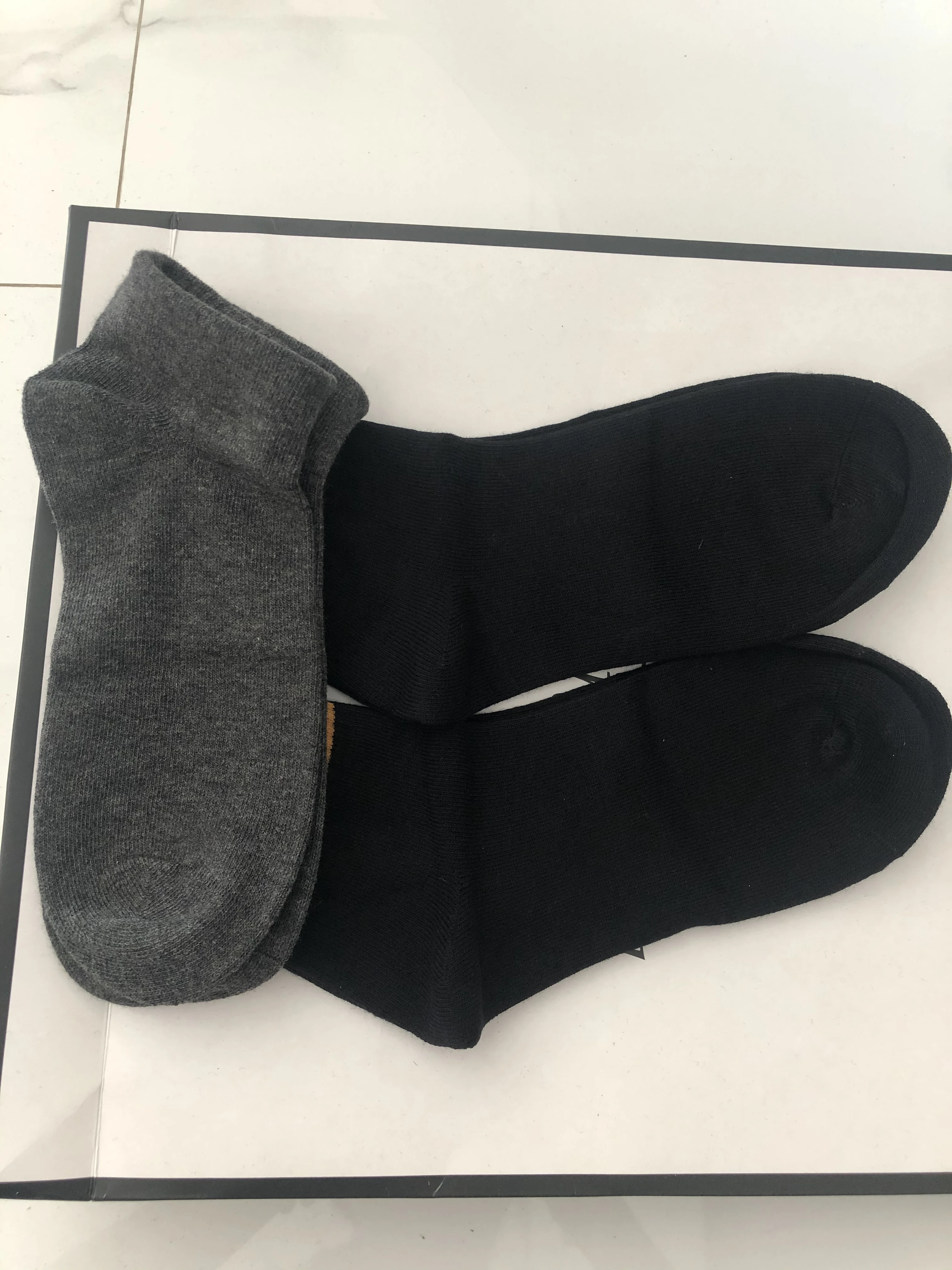 

High quality fashion brand classic pure cotton socks for boys and girls