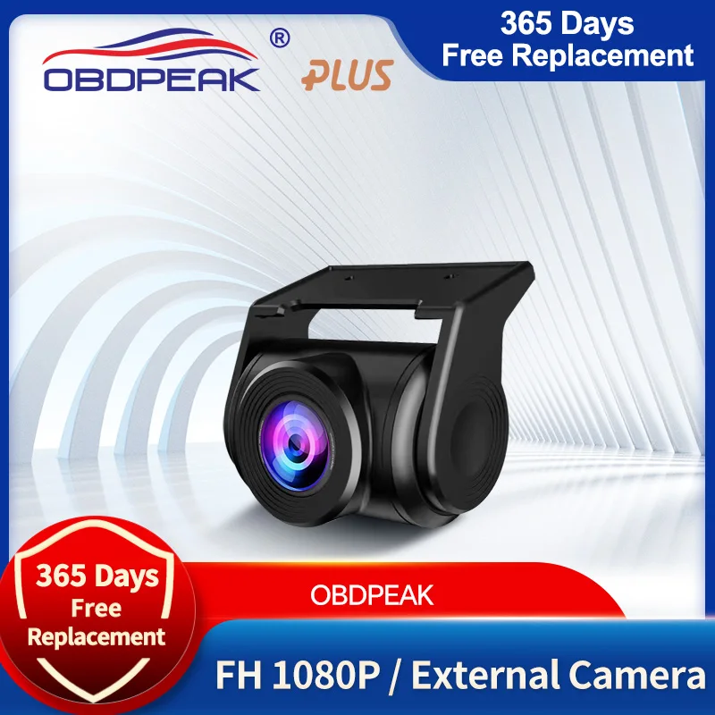 Автомобильная камера заднего вида OBEPEAK, водонепроницаемая камера заднего вида с разъемом 2,5 мм, только для видеорегистратора T30