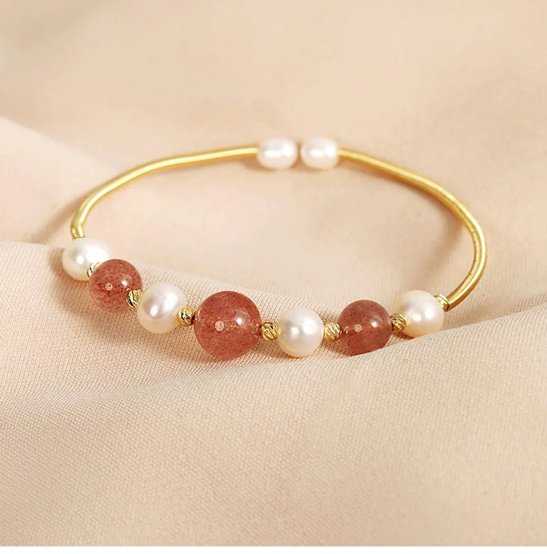 Рисунок 5 - Женский браслет с натуральным пресноводным