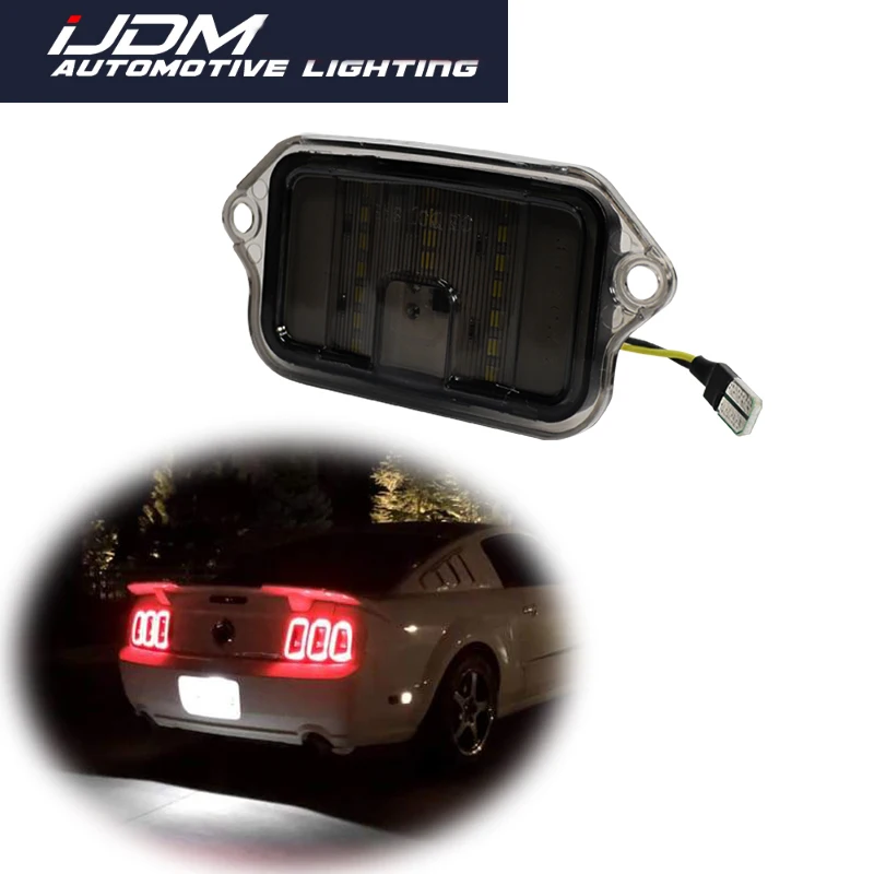 1 шт. для Ford Mustang Convertible Coupe GT Shelby GT500 GT500KR 2005 2006 2007 2008 2009 белый светодиодный