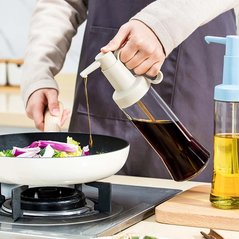 

Термостойкая бутылка для масла, базировка для барбекю с насадкой, кухонная утварь для выпечки хлеба, милый подарок для домашнего хозяйства