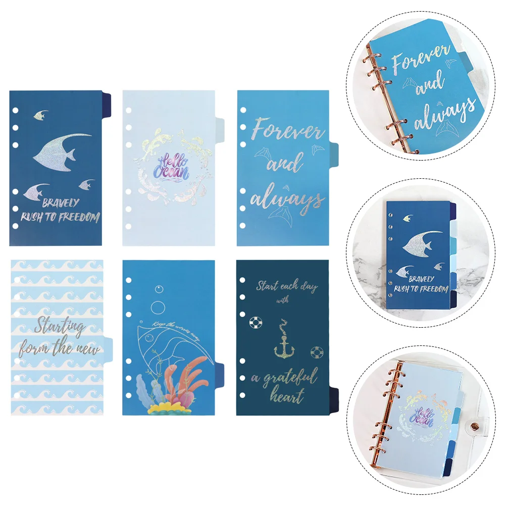 

Dividers Binder Paper Divider Notebooktabs Gifts Day Professional Administrative File Refill Inserts Separators Monthly Tablet