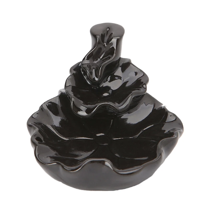 

Creative Tower Ceramic Incense Burner Fragrance Holder Backflow Censer 12 Styles G99A