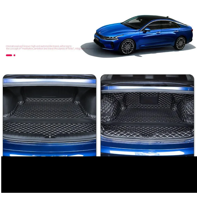 Кожаный чехол для kia k5 2020 2021 аксессуары с покрытием груза внутренняя подкладка