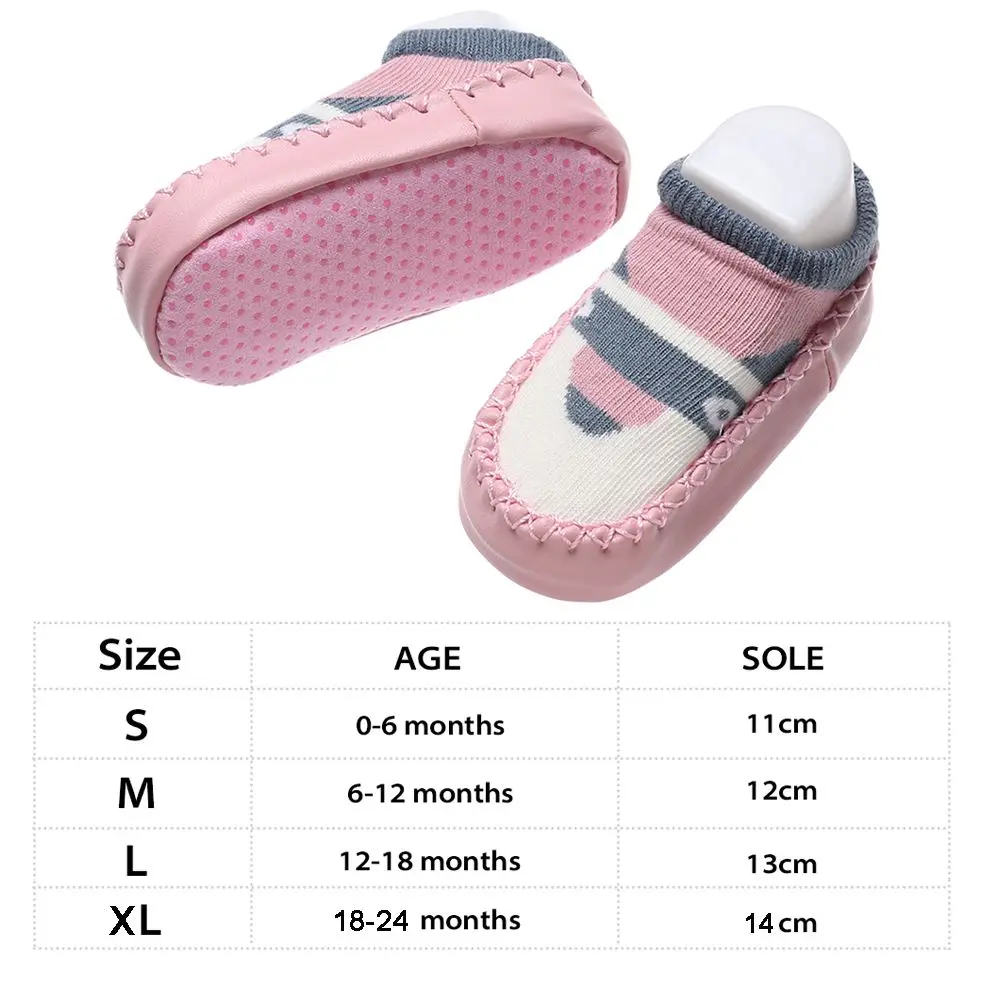 Детские носки для ползания по комнате, мягкие, с антискользящим покрытием, для младенцев, домашние сапожки для первых шагов, из хлопка, на пол.