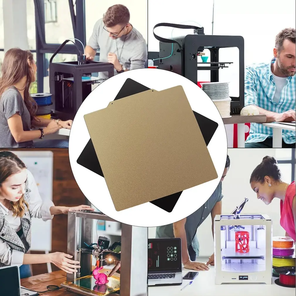 Детали для 3D-принтера новинка двухсторонний текстурированный пружинный