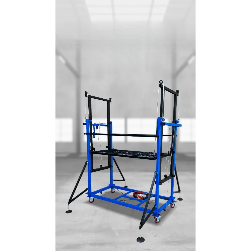 Электрический подъемник для строительных лесов многофункциональный складной