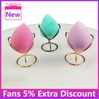 Горячая новинка 2022, металлическая стойка для косметических принадлежностей, стойка для хранения пудры, блендера, стойка для сушки губки