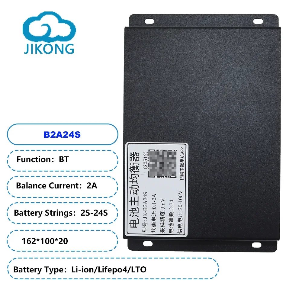JIKONG BMS Smart Active Balancer Li-ion lifepo4 LTO 12V 24V 36V 48V 72V 4S 5S 6S 7S 8S 10S 12S 13S 16S 20S 24S с эквалайзером BT