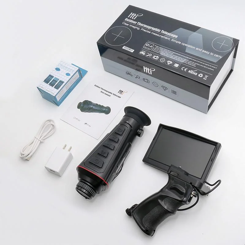 

HTI In Stock HT-A4 384*288 Thermal Resolution 35mm Lens Thermal Infrared Night Vision Monocular Night Vision Camera