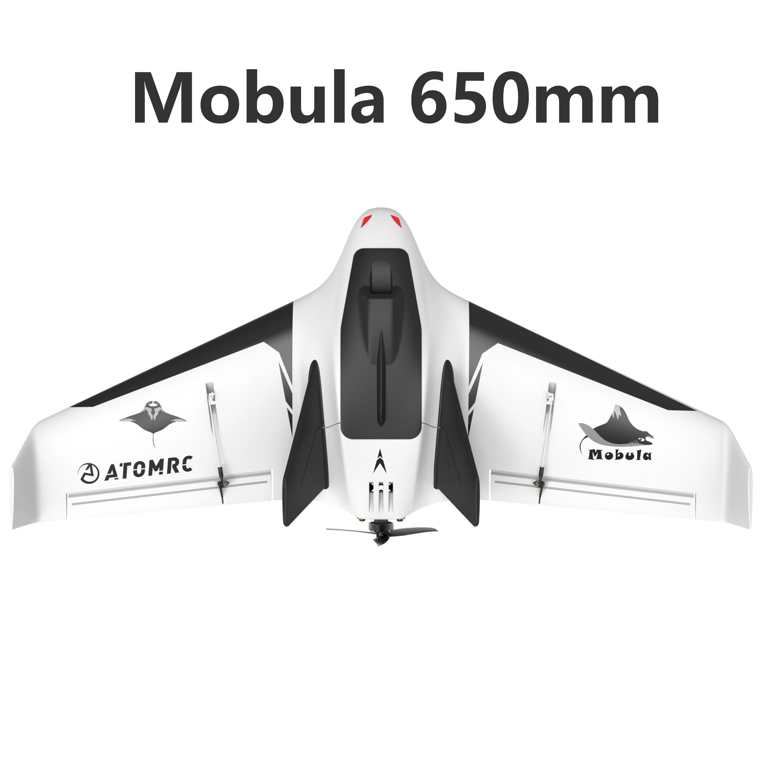 

SoloGood & ATOMRC Mobula 650mm Wingspan Fixed Wing FPV Aircraft RC Airplane KIT PNP FPV PNP Outdoor Flying Wing