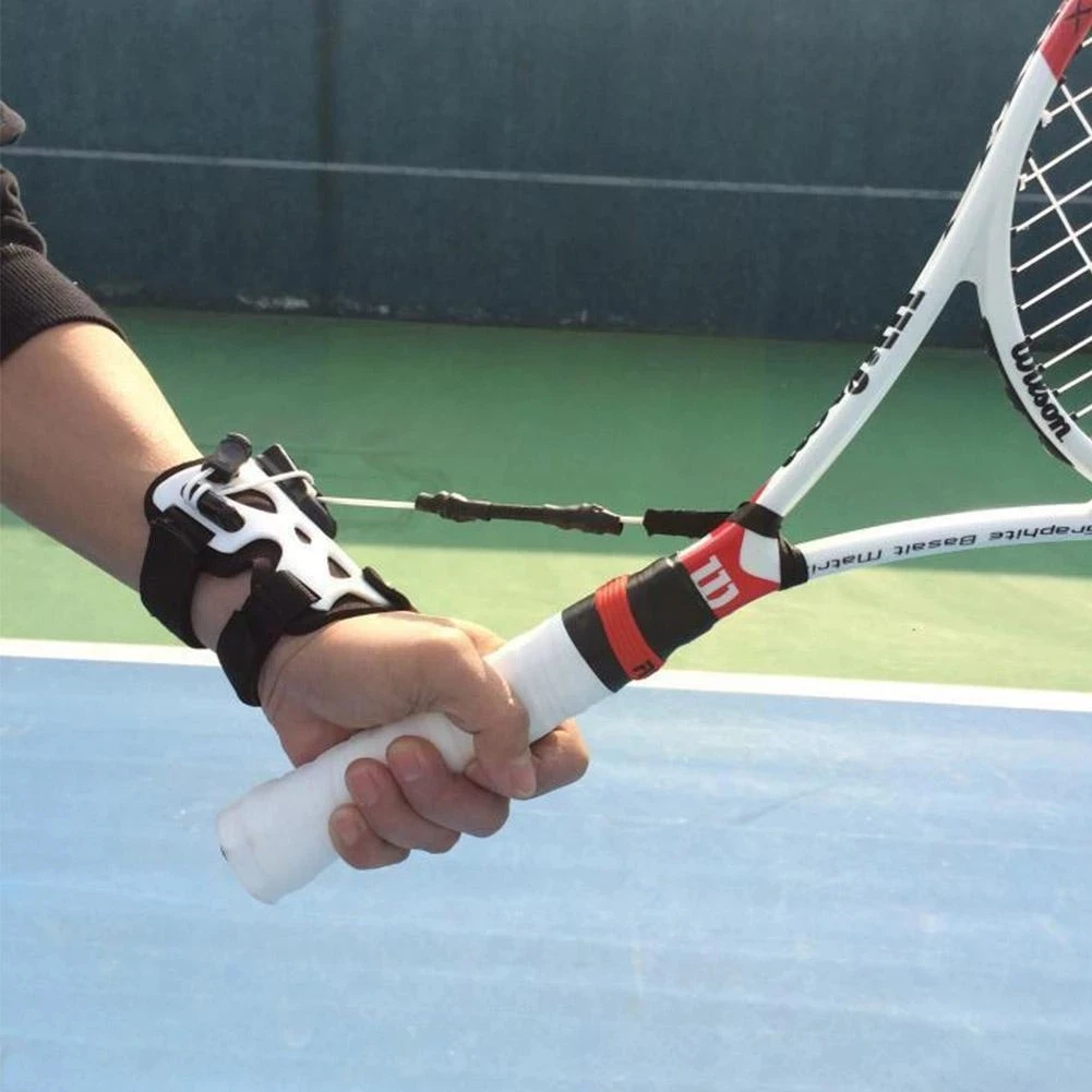 

New Tennis Training Tool Portable Tennis Practice Serve Ball Machine Correct Balls Machine Posture Serve Self-study Accessories