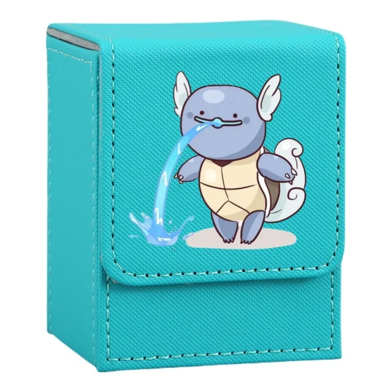 Чехол для карт Pokemon Anime Charizard Charmander Bulbasaur Ivysaur Squirtle, кожаные фигурки «сделай сам», коробка для хранения игровой коллекции (art.: 3920ccf56facb) - 3920ccf56facb