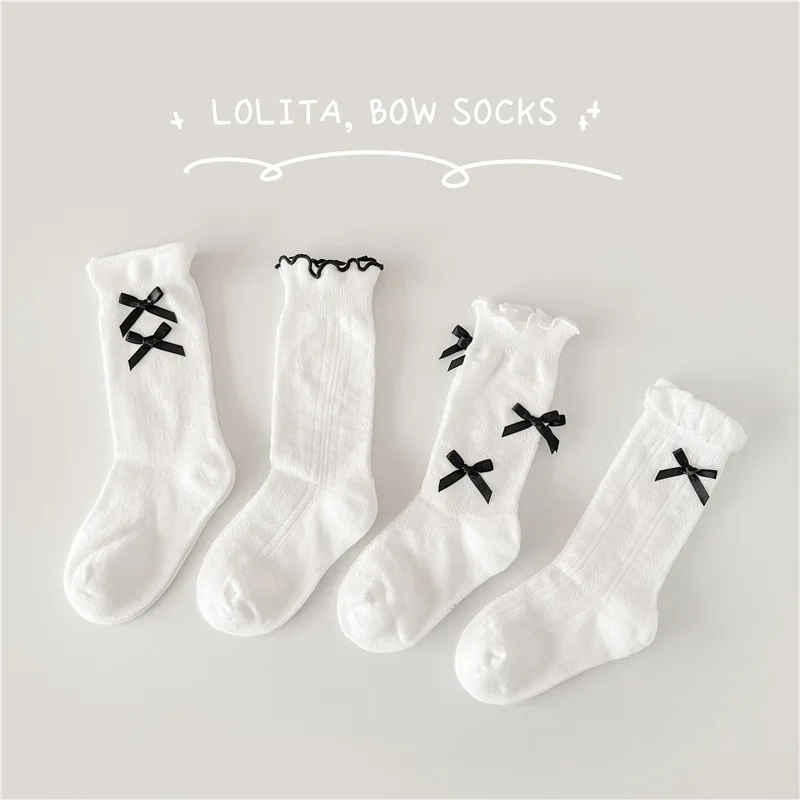 4 пары/партия Детские хлопковые носки