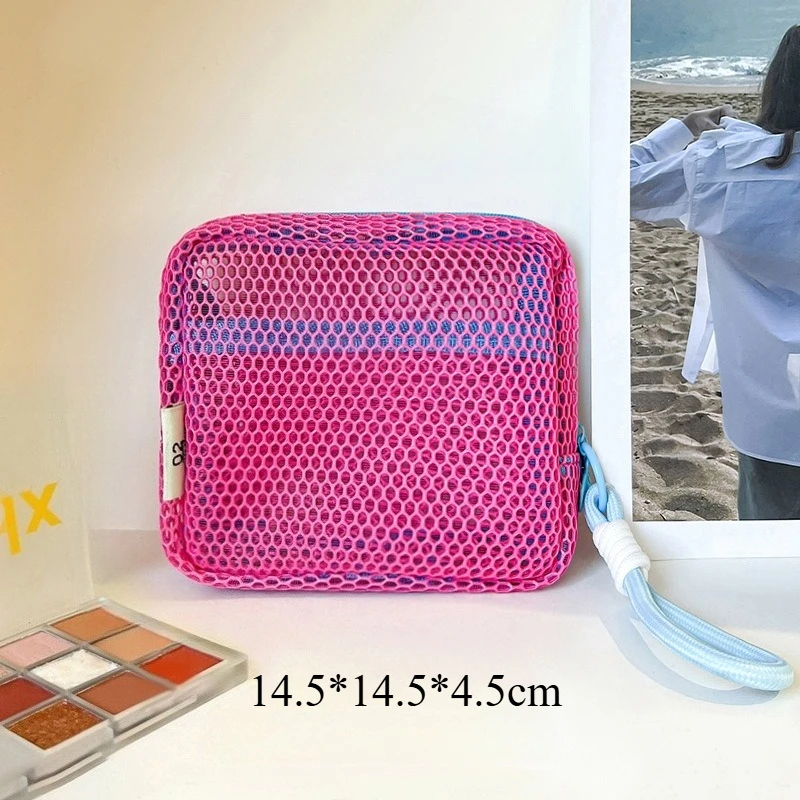 

Сетчатая косметичка полиэстер фиолетовая