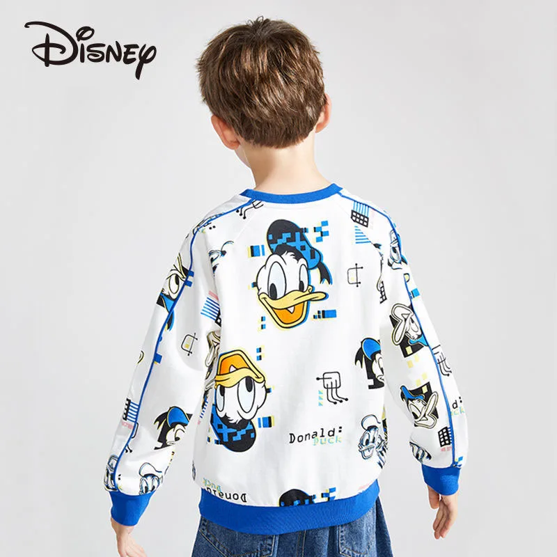 

Disney Crewneck Sweatshirts for Teen Girls Boys Sweatshirts Size 4-12 Pullover Donald Duck Long Sleeved Hoodie