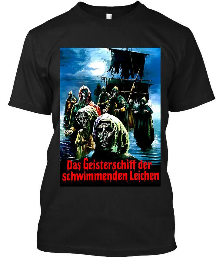 НОВЫЙ! ПОПУЛЯРНЫЙ! Футболка Ghost Galleon Das Geisterschiff der schwimmenden S-4XL