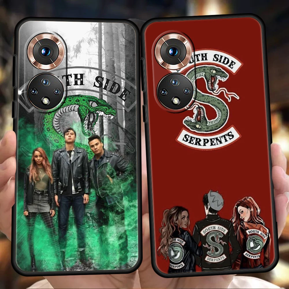 

TV Riverdale Southside Serpents Phone Case For Honor 50 10i 20i Pro Cover Bag For Honor 20 20S 10 9 8A 8S 8X 7A 5.7inch 7X Shell