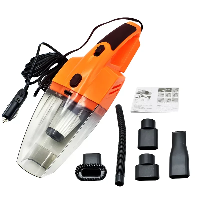 

Vacuum Cleaner 120W Portable Handheld Vacuum Cleaner Wet and Dry Dual Use Car Vacuum Aspirateur Voiture 12V