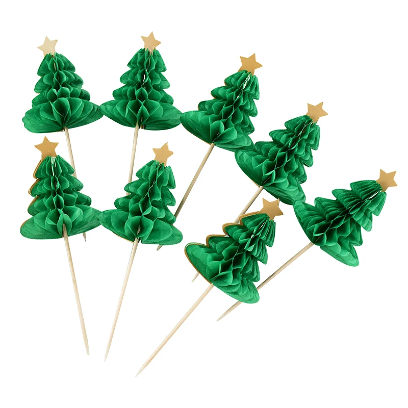 

Бумажные подставки для тортов xunyihappy, набор из 10 штук, Рождество 2024