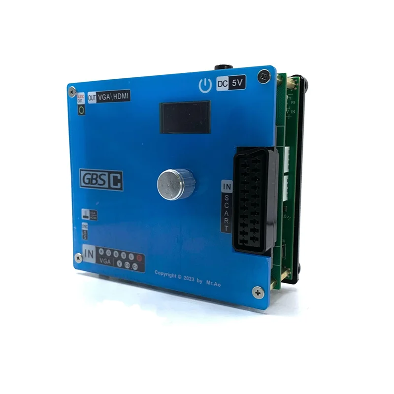 Конвертер GBSC GBS Control Игровой видеотрансдер RGBS VGA Scart Ypbpr Сигнал в HD Upscalers