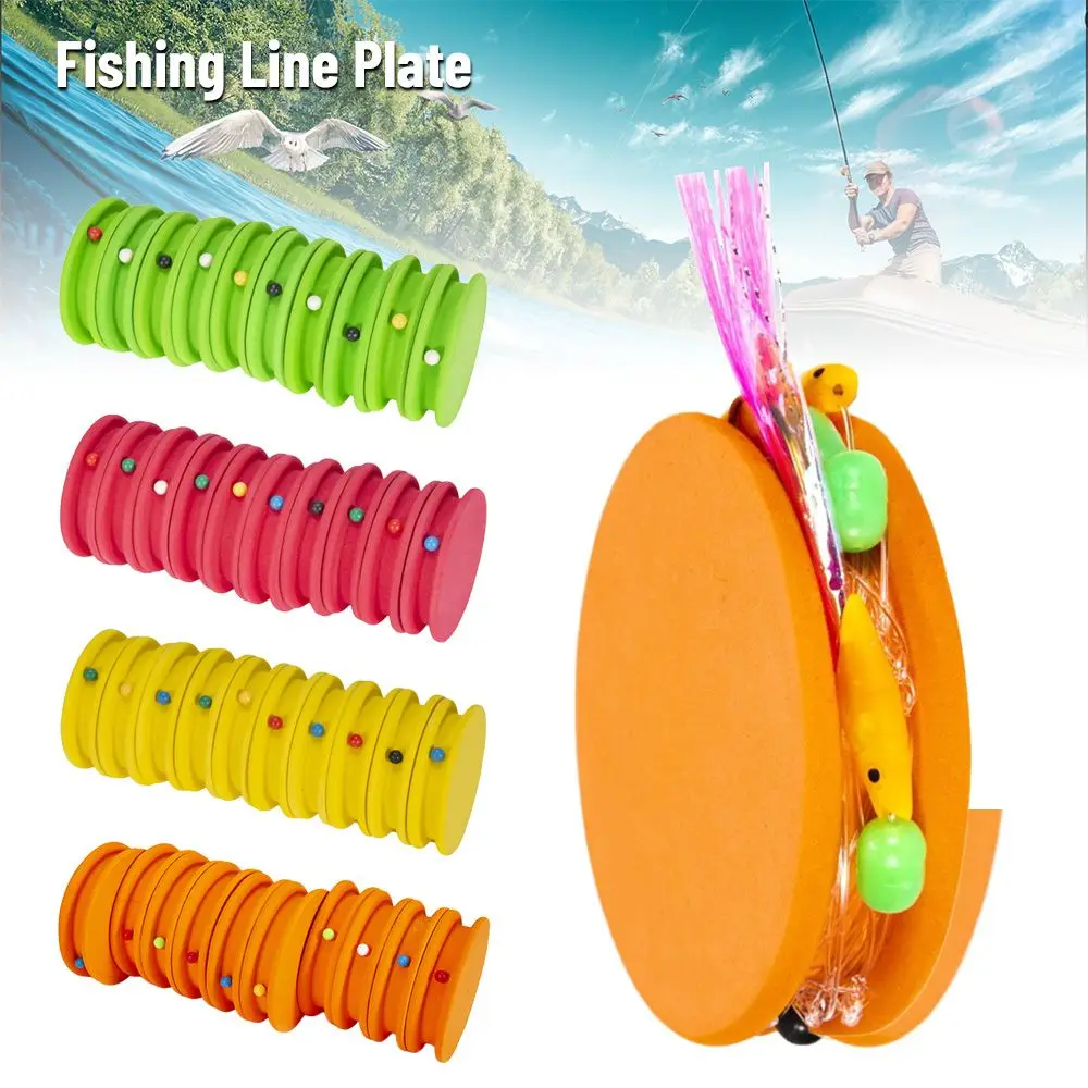 

10Pcs Foam Winding Board Fishing Line Spools Tool Bobbin Tackle Accessories