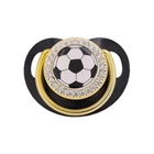 Прозрачная коробка для соски с классическим рисунком, роскошная Детская Соска-пустышка для новорожденных, силиконовая Ортодонтическая Соска-пустышка