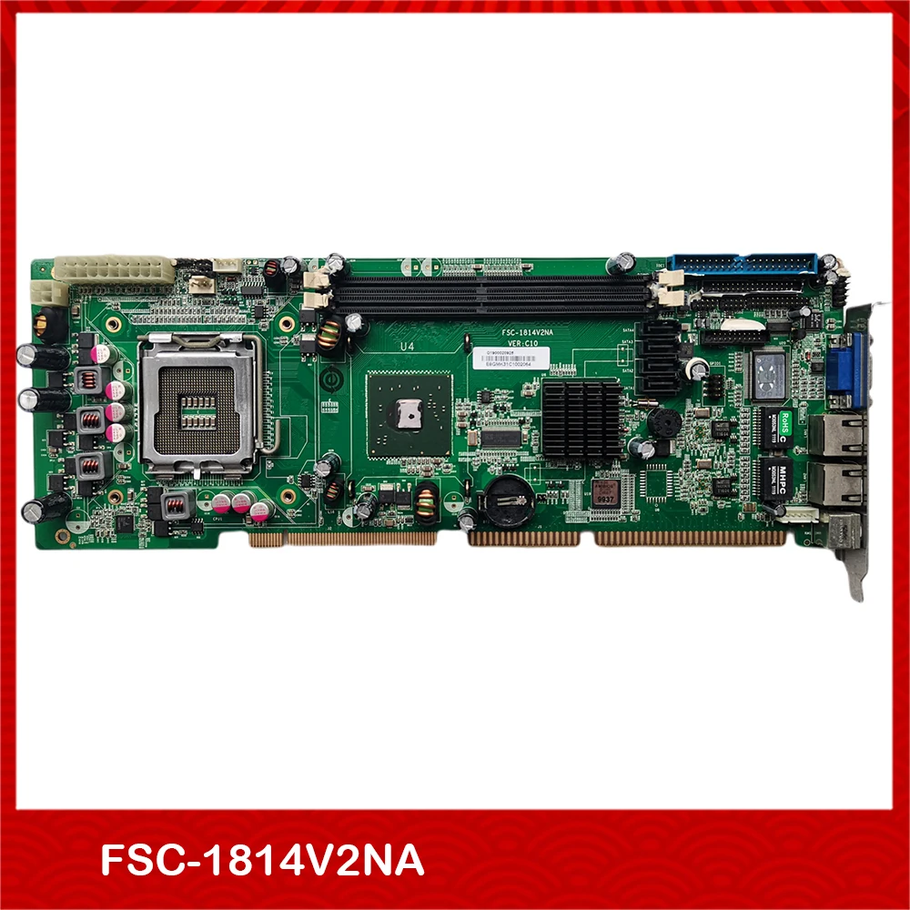 Industrial Long Card Motherboard For EVOC FSC-1814V2NA VER:C00 C10 Fully Tested Good Quality