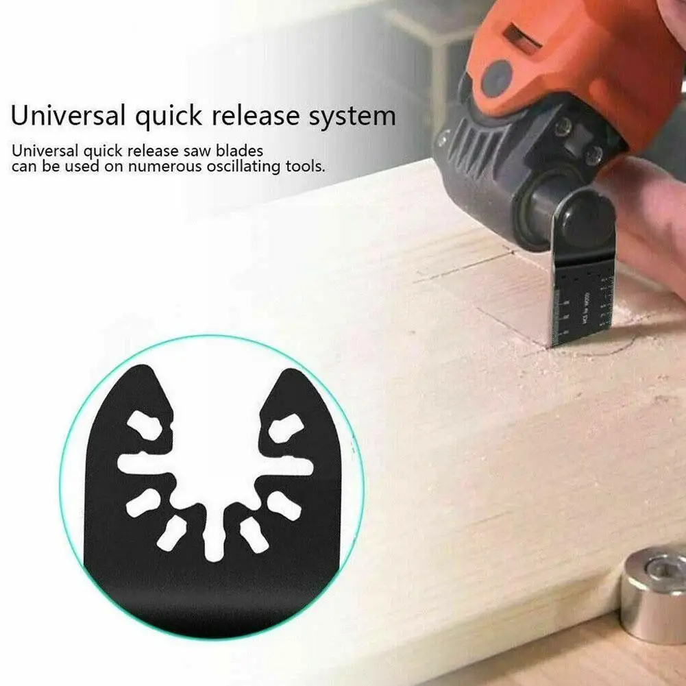 

1pcs Bi-metal Oscillating Multi Tool Saw Blades Quick Tools Accessories Metal Professional Release Power Cutting R2e1