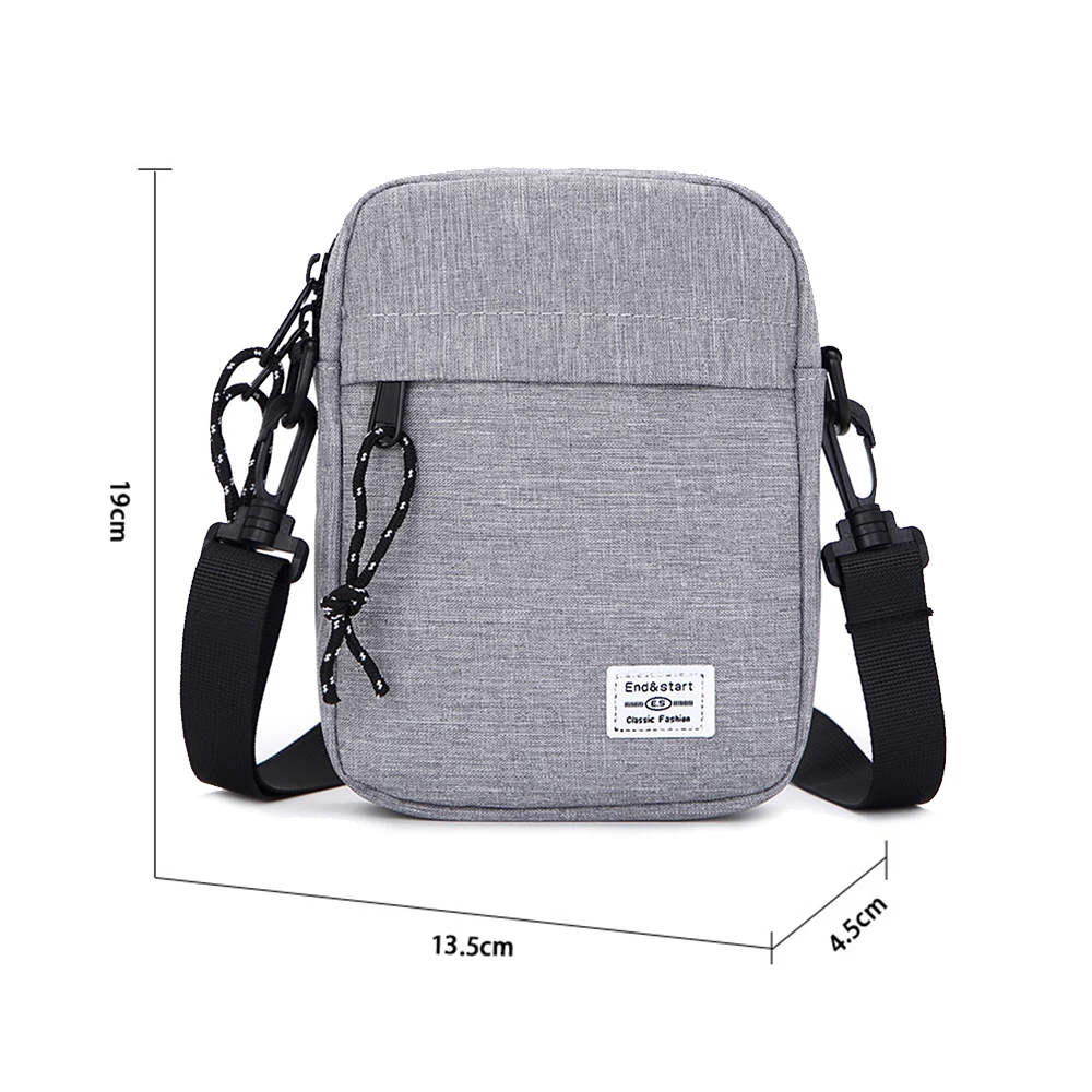 Повседневная Сумка Через Плечо Из Ткани Оксфорд С Регулируемым Ремнем И Слингю