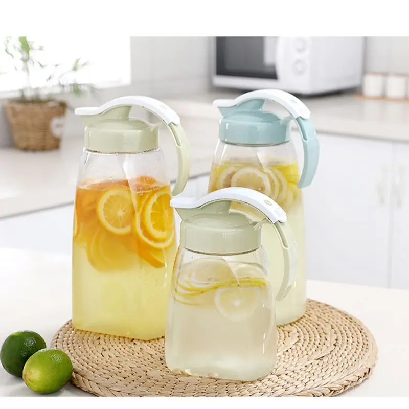 

2.15l Kettle Plastic Cold and High Temperature Resistant Large-Capacity Fruit Juice Jug Household Cooler Teapot Bottle Drinkware
