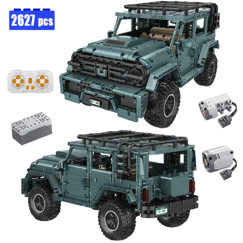 

2022 New City RC SUV Off-road Vehicle Building Blocks Assembling MOC Idea Technical Truck Car Bricks Toys for Bhildren Gift Set