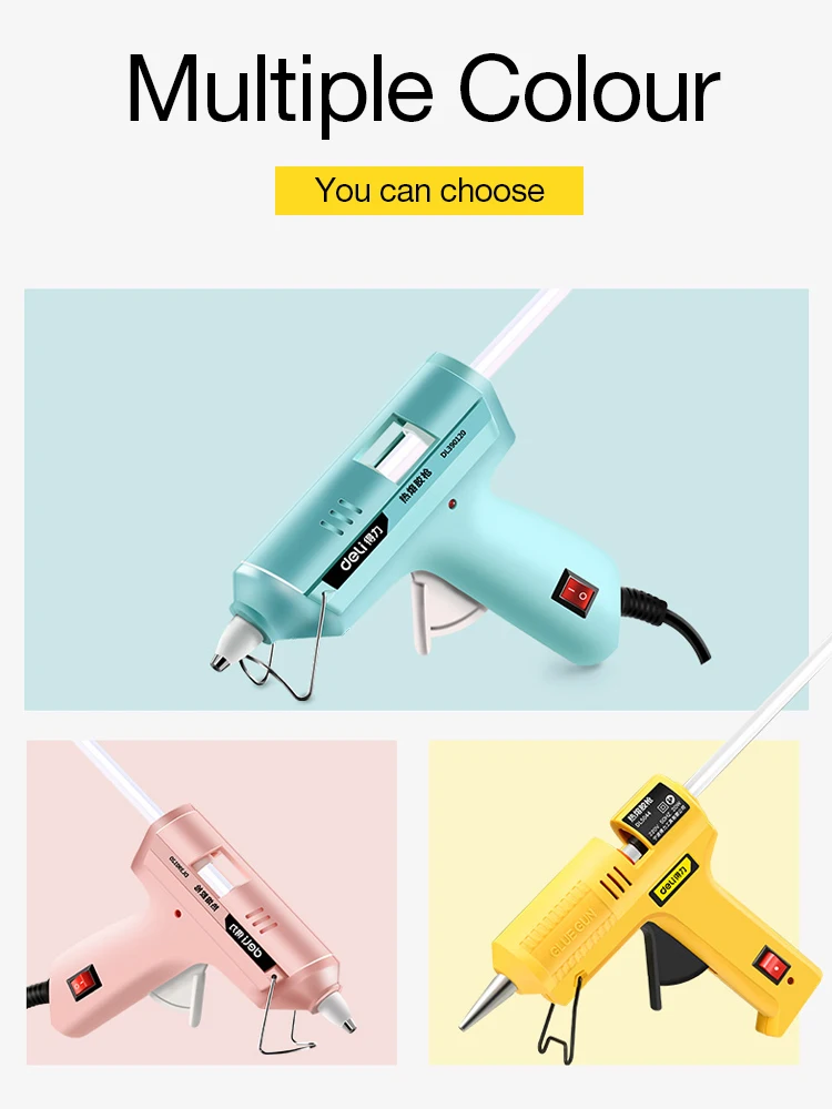 Mini Hot Glue Gun 40W High Temperature Glue Gun for Woman Repair Tool DIY Crafts Fast Home Repairs With Glue Sticks enlarge