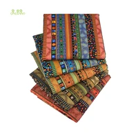 chainhoprint cotton linen fabriczakka bronzing stylediy quilting sewingsofatable clothbagcushion material5 desings