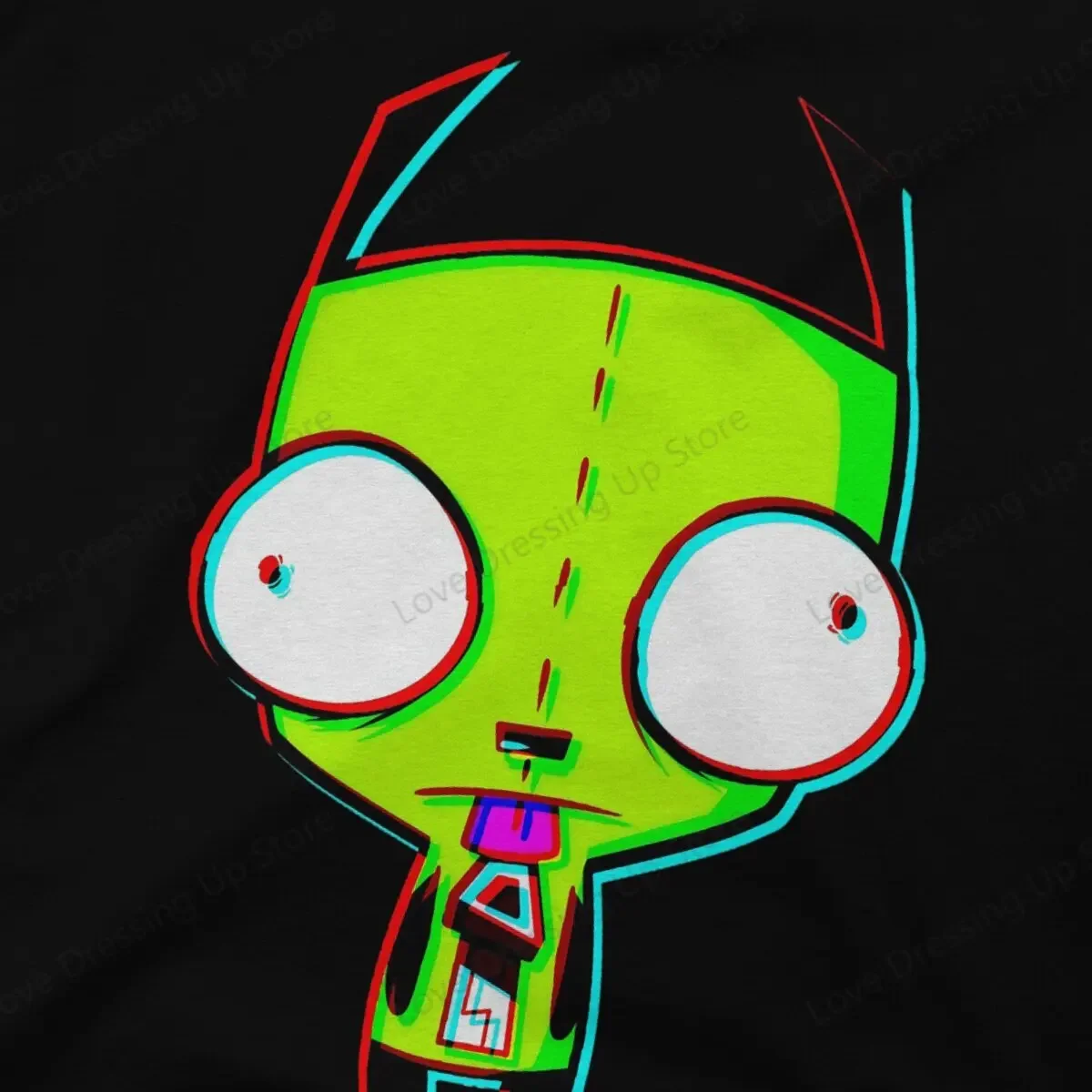 Хлопковая футболка с коротким рукавом GLITCHɽ Viron мужские и женские модные