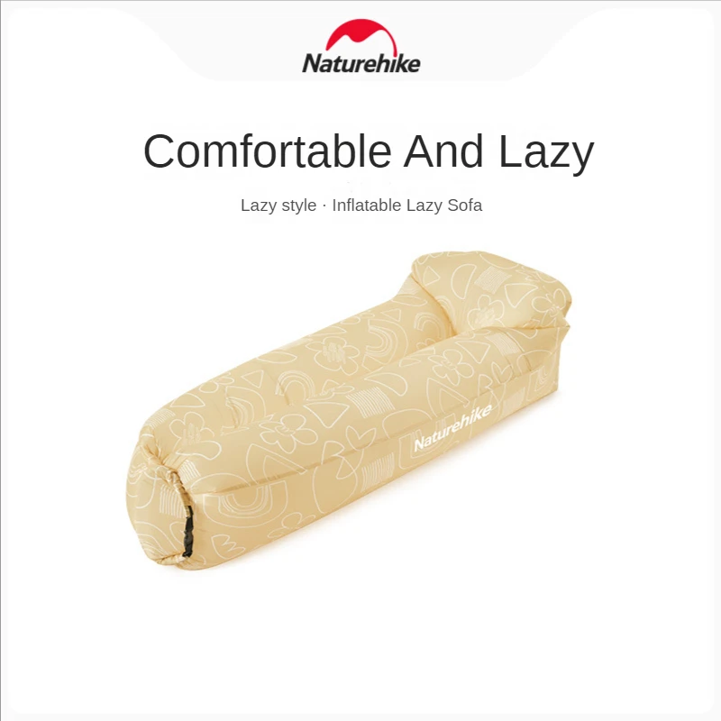 

Naturehike Naturehike Outdoor Camping Portable Pattern Printing Inflatable Lazy Sofa Airbed-Lazy Style