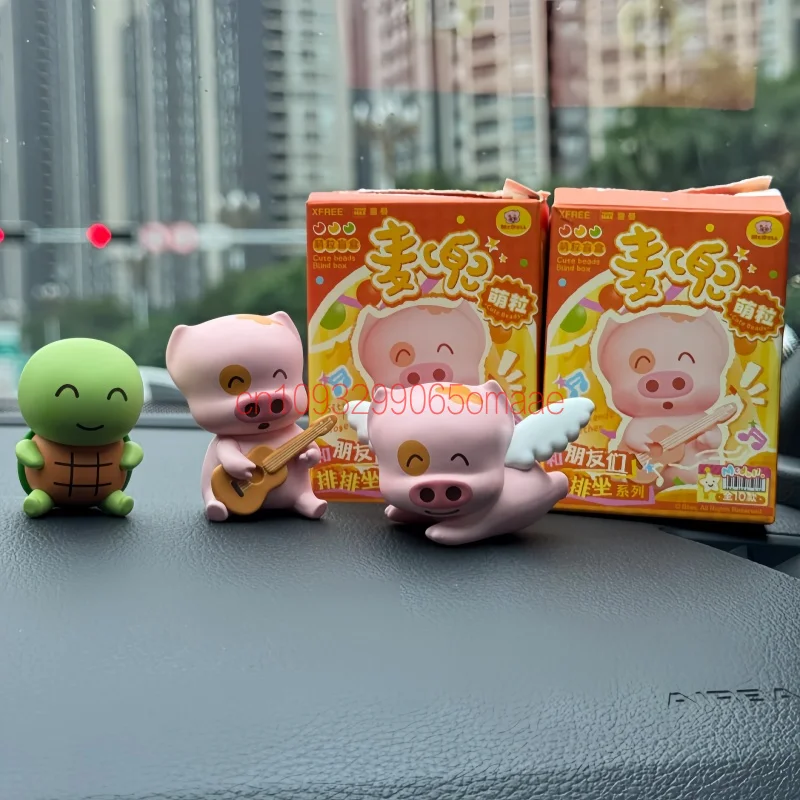 Коллекционная мини-фигурка Mcdull Blind Box: милый мультяшный зверек, украшение для дома, модная игрушка, декор для приборной панели автомобиля, подарок для водителей (art.: 3920dc950b521) - 3920dc950b521